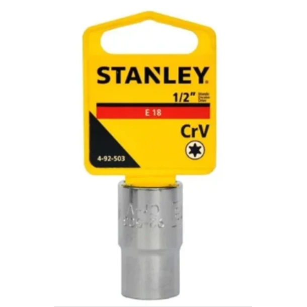 COPA TORX HEMBRA STANLEY CUAD 1/2  E-18 4-92-503