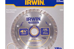 DISCO DIAMANTADO TURBO IRWIN 4 1/2 IW47450
