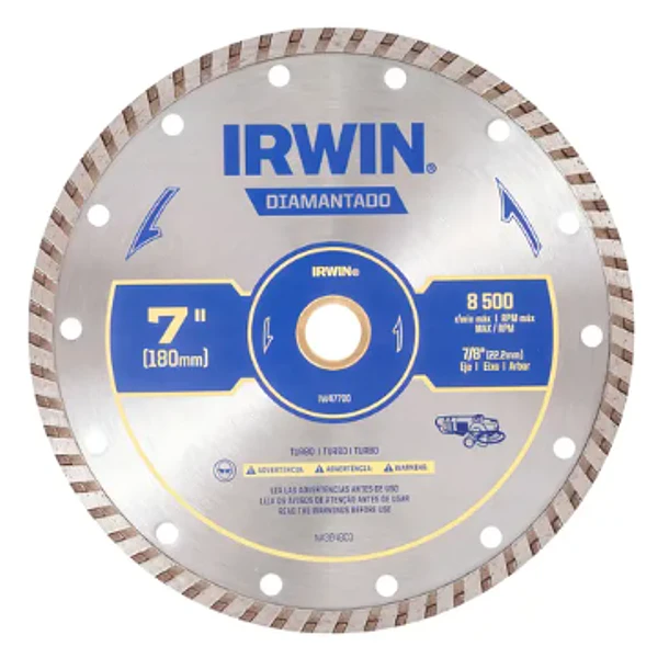 DISCO DIAMANTADO TURBO IRWIN 7 IW47700