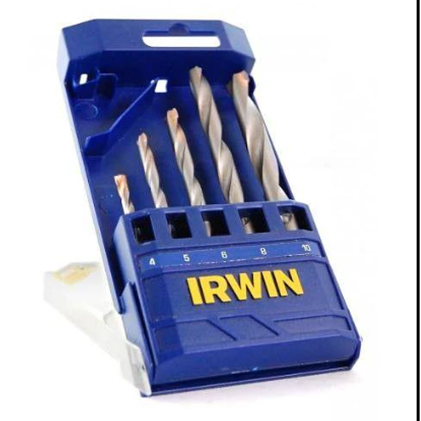 JGO BROCAS MURO IRWIN 3/16 - 1/2 5PZAS REFTIW9484 1