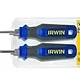 JGO DESTORNILLADORES IRWIN 2 PZAS PALA/EST 1/4X4 REF1864827