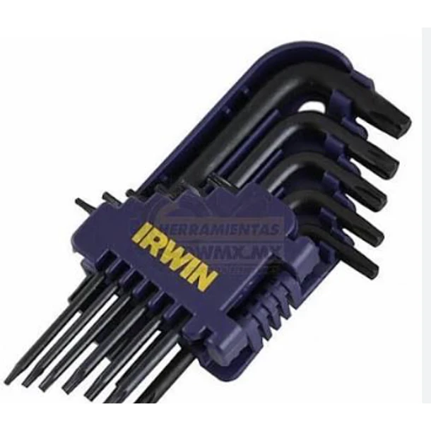 JGO LLAVES TORX IRWIN 11PZS BOLSA