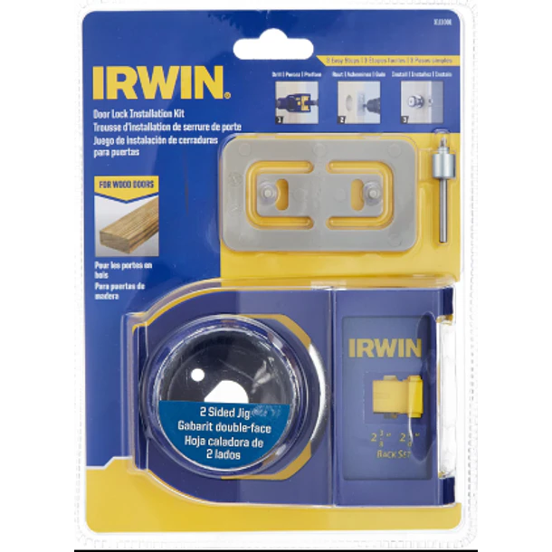 JGO SIERRA COPA IRWIN 3111002 KIT INSTAL CERRADURA BI-METAL 2
