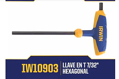 LLAVE BRISTOL EN T IRWIN 7/32 IW10903