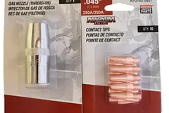 JGO REPUESTO MIG EQUIPO LINCOLN 250 BOQUILLA+TOBERA+DIFUSOR