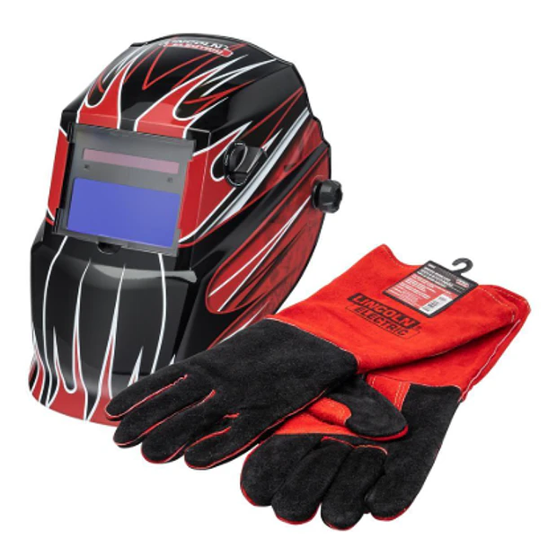 PROMO CARETA LINCOLN WELDER READY + GUANTES SOLDAR