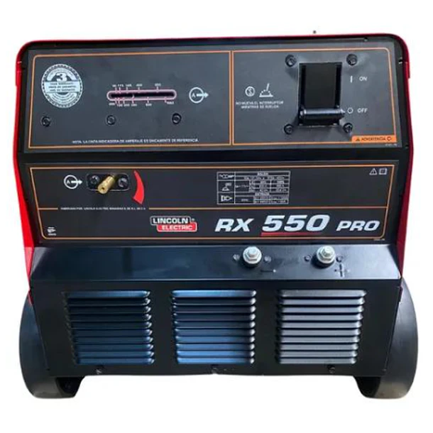 EQUIPO SOLDADURA LINCOLN RX 550 PRO 220/440V 3 FASES 60HZ 50818-1 2