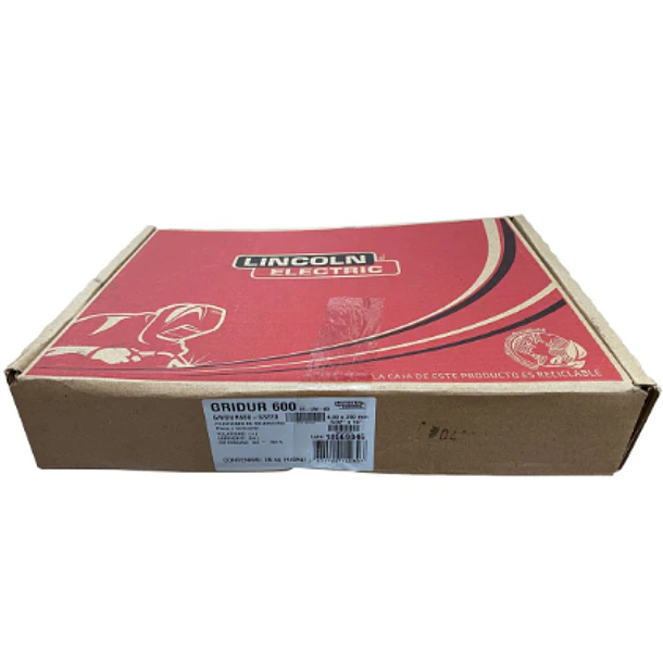SOLDADURA LINCOLN GRIDUR 600 1/8 KILO GRIDUR600-18020 1