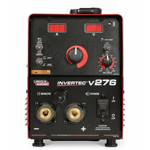 EQUIPO LINCOLN INVERTEC V276 SMAW-TIG 275A/31V 60HZ 208-230-460-575V K4868-2 1