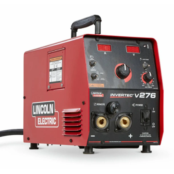 EQUIPO LINCOLN INVERTEC V276 SMAW-TIG 275A/31V 60HZ 208-230-460-575V K4868-2 2