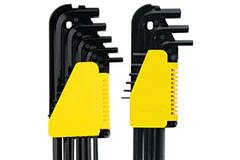JGO LLAVE BRISTOL HOPEX LARGA PUNTA REDONDA 1/16-3/8 (9 PZAS) HX-PB9P
