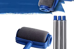 JGO DE RODILLO RECARGABLE HOPEX  C/EXTENSION TELESCOPICA X 6 PCS HXR-6