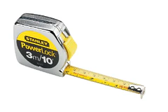 FLEXOMETRO STANLEY 3 MTS POWERLOCK 33-231S