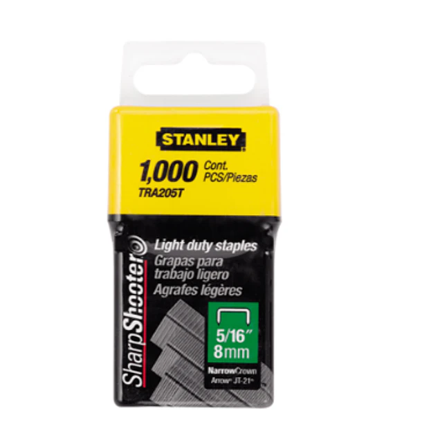 GANCHO ENGRAPADORA STANLEY 5/16 TRA205T VERDE TRABAJO LIVIANO 1