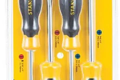 JGO DESTORNILLADORES STANLEY 4 PZAS CUSHION GRIP STMT60040-LA