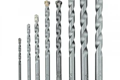 JGO BROCAS MURO HOPEX 1/8-3/8 8PZAS PLASTICO HX040110