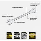 JGO LLAVES FIJAS STANLEY 7-32 14  PZA STMT23125 3