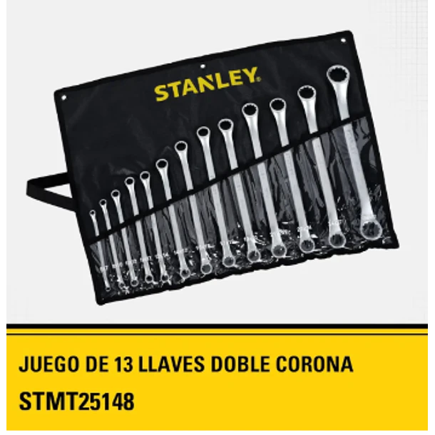 JGO LLAVES ACODADAS STANLEY 7-32 13 PZAS STMT25148 1