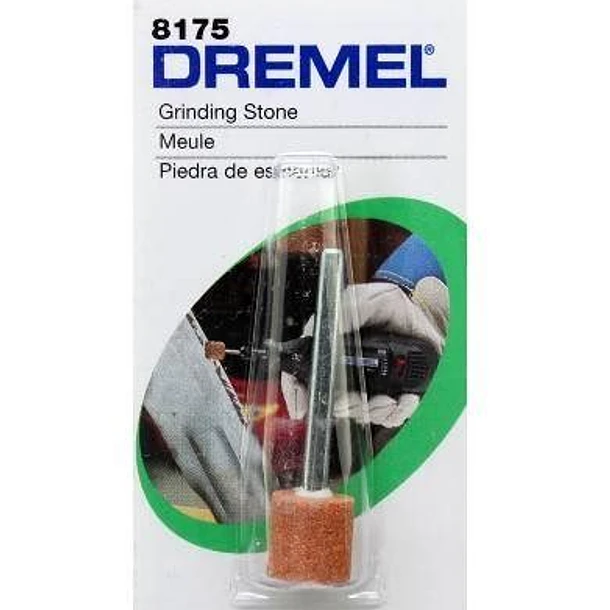PIEDRA 8175 DREMEL OXIDO DE ALUMINIO CILINDRICA  PUNTA CUADRADA  3/8 2615.008.175-000 2