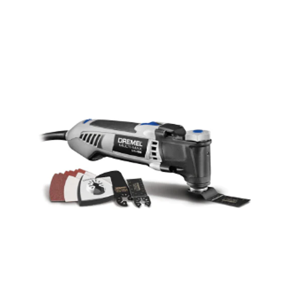 CORTADORA OSCILANTE DREMEL MULTI-MAX MM35 KIT 12 ACCESORIOS F013.MM3.5AF-000
