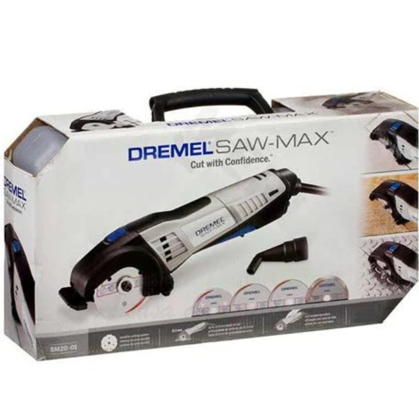 CORTADORA DREMEL SAW-MAX 710W 4 ACCES + CAJA HERRAMIENTA PLASTICA 1