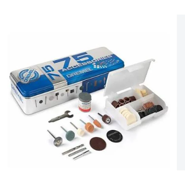 JGO PIEZAS ACCESORIOS MOTOR TOOL DREMEL 75PCS USO GENERAL 26150707AC