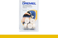 DISCO DREMELL DE FIELTRO - LIMPIEZA 1/2