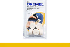 DISCO DREMEL 414 FIELTRO PARA PULIR 1/2 X 6 UNID 2615.000.414-000