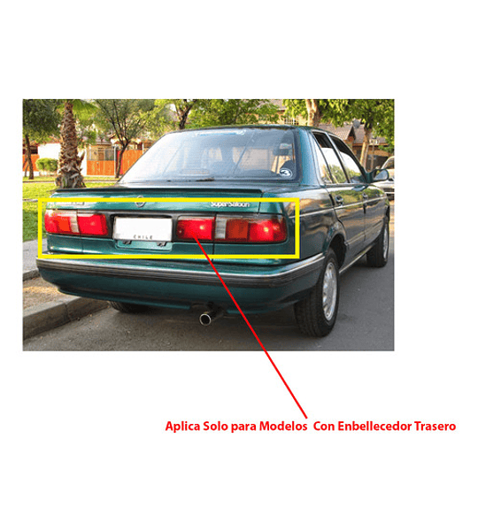 Cilindro Maleta (maletero) Nissan V16 Super Salon / Sentra 2