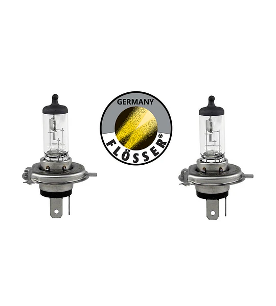 Ampolleta H4 12v 60/55 Watts Flösser Alemania Par