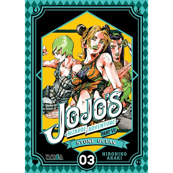 JOJO'S BIZARRE ADVENTURE PARTE 6 STONE OCEAN 03