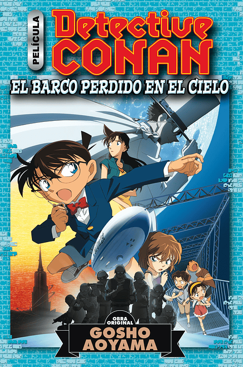 DETECTIVE CONAN ANIME COMIC 01, EL BARCO PERDIDO EN EL CIELO