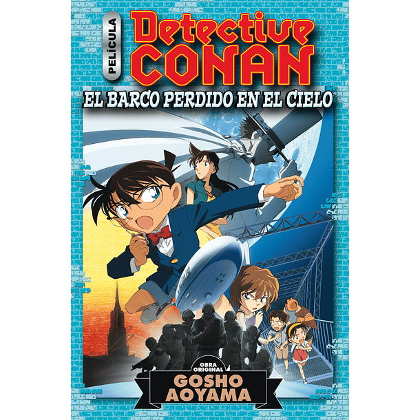 DETECTIVE CONAN ANIME COMIC 01, EL BARCO PERDIDO EN EL CIELO