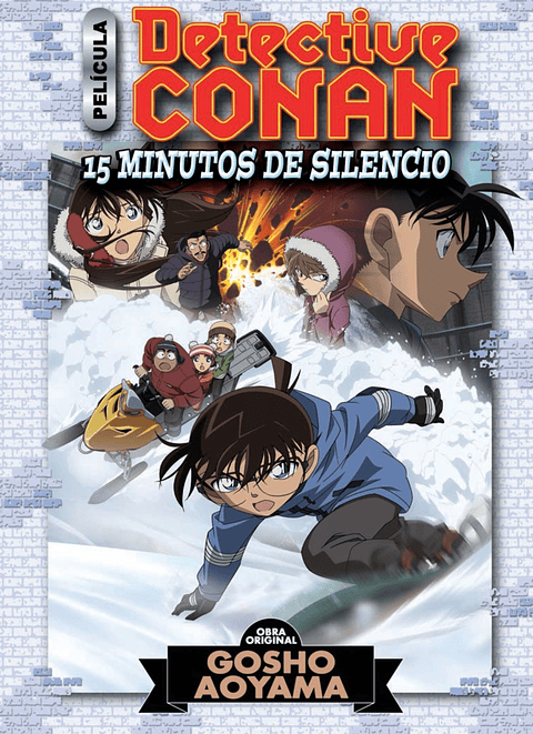 DETECTIVE CONAN ANIME COMIC 02, QUINCE MINUTOS DE SILENCIO