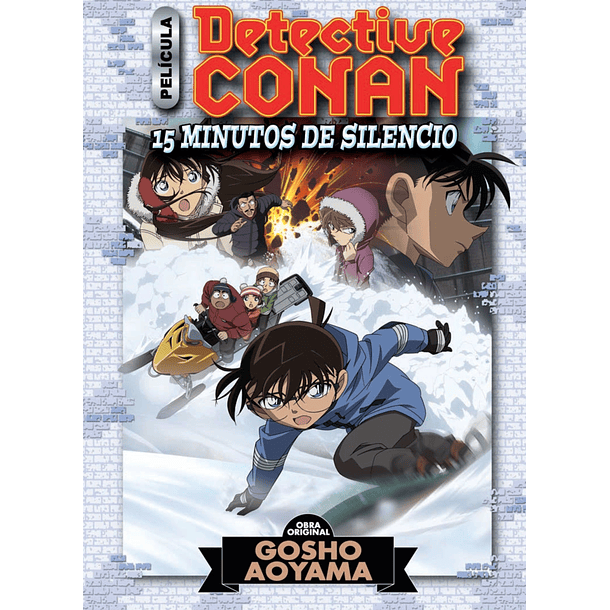 DETECTIVE CONAN ANIME COMIC 02, QUINCE MINUTOS DE SILENCIO