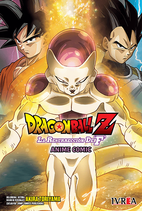 DRAGON BALL Z: LA RESURRECCION DE F ANIME COMIC