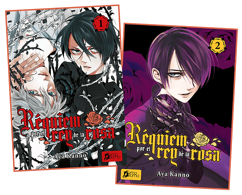 REQUIEM POR EL REY DE LA ROSA VOL. 01-02 (PACK) (POSTALES DE REGALO)