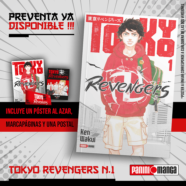 TOKYO REVENGERS 01 (INCLUYE EXTRAS) 2