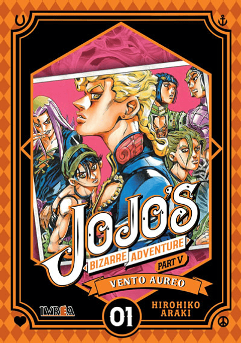 JOJO'S BIZARRE ADVENTURE PARTE 5: VENTO AUREO 01