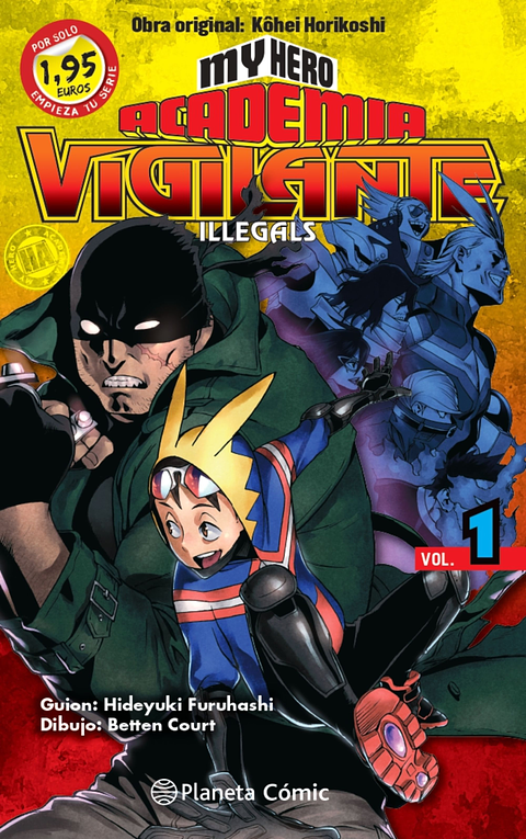 MM MY HERO ACADEMIA VIGILANTE ILEGAL 01 (PROMOCIONAL)