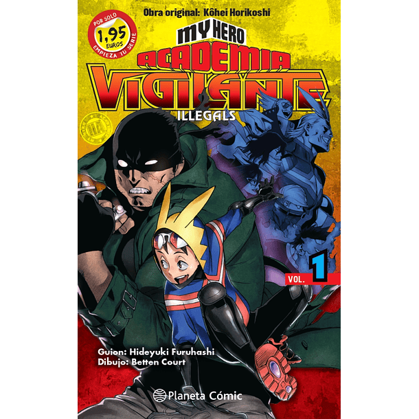 MM MY HERO ACADEMIA VIGILANTE ILEGAL 01 (PROMOCIONAL)
