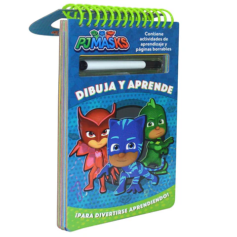 PJ MASKS, DIBUJA Y APRENDE