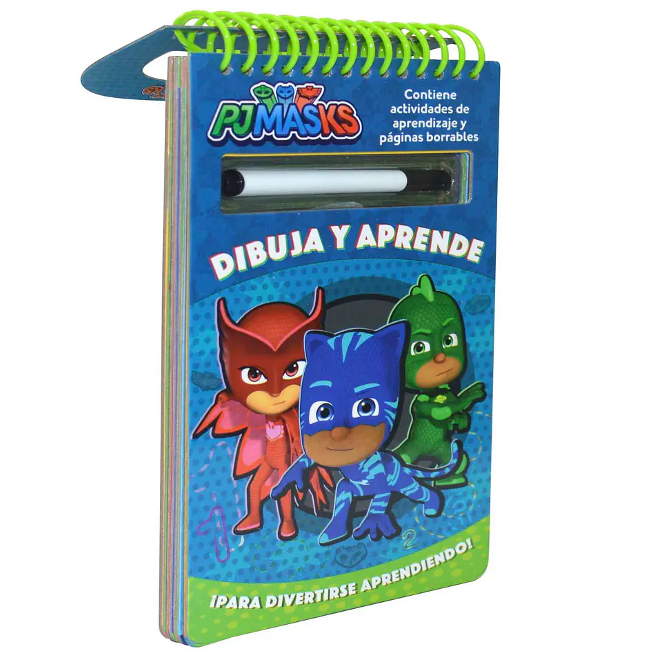 PJ MASKS, DIBUJA Y APRENDE 1