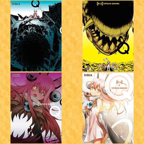 Q [KU] PACK SERIE COMPLETA (VOL. 1 AL 4)