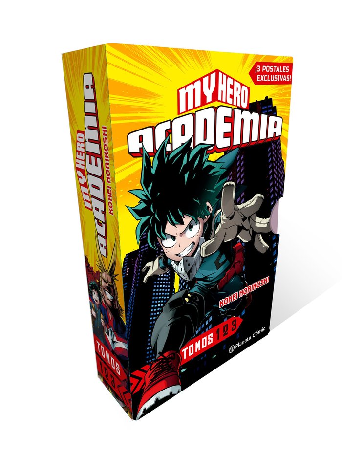 SHONEN STARTER SET MY HERO ACADEMIA 1 2 3