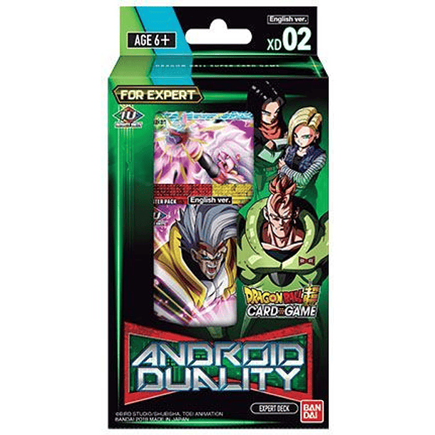 DRAGON BALL SUPER TCG: EXPERT DECK #2 ANDROID DUALITY