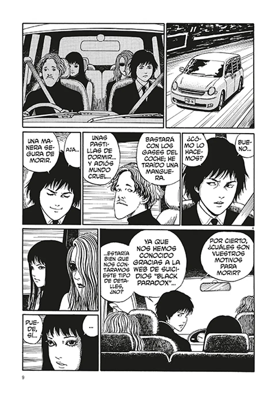 JUNJI ITO TERROR DESPEDAZADO 01 DE 28 (BLACK PARADOX) 4