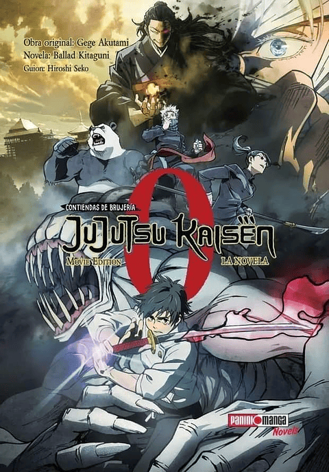 JUJUTSU KAISEN 0 MOVIE EDITION LA NOVELA