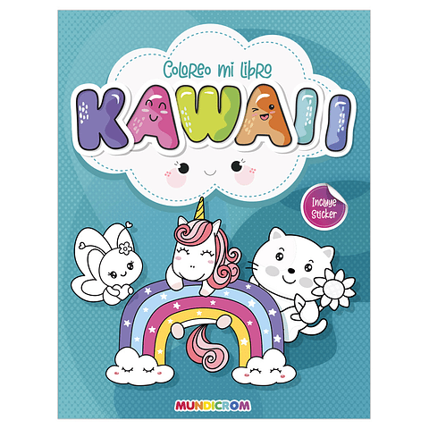 COLOREO MI LIBRO KAWAII