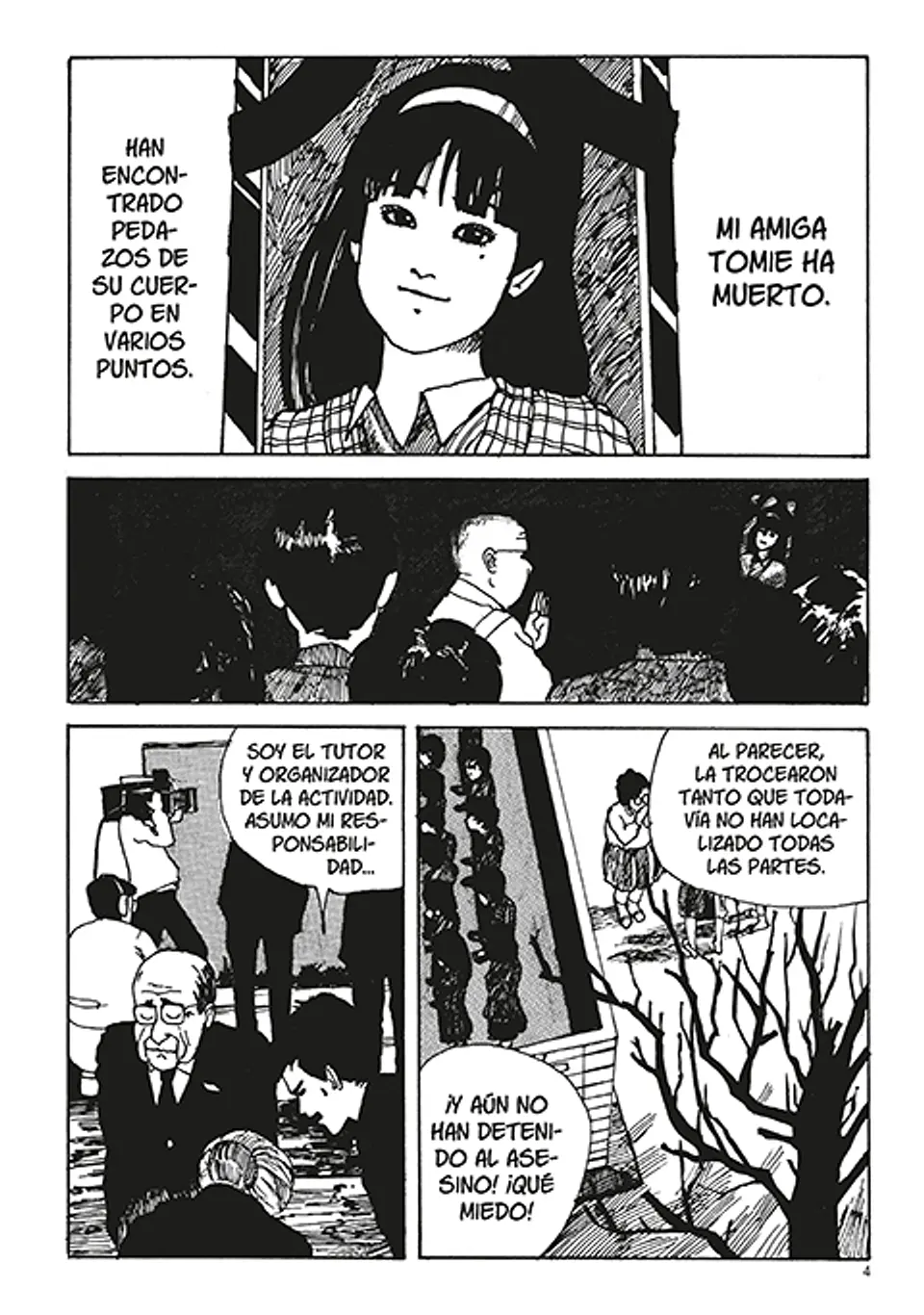JUNJI ITO TERROR DESPEDAZADO 03 DE 28 (TOMIE 1) 2